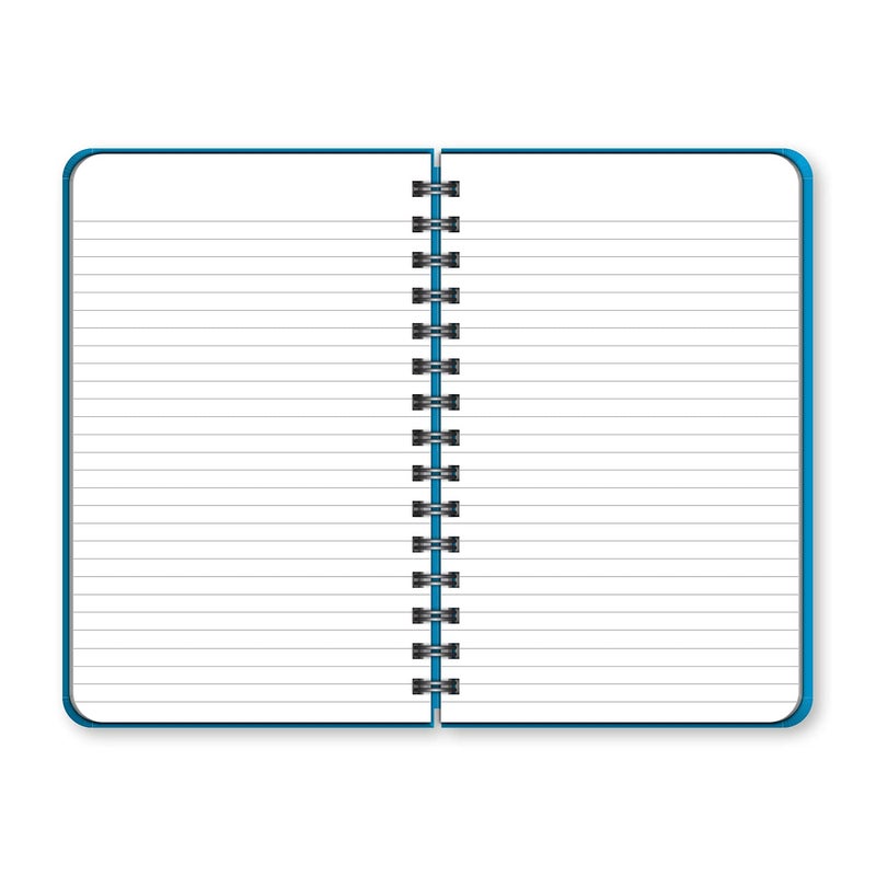 iScholar Double Wire Poly Memo Book  6 x 4  Side Open  Color will Vary (94640) - Image 3